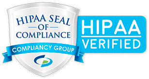 HIPPA seal of compliance logo badge